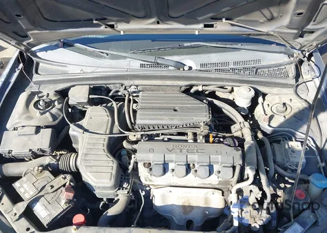 2002 Honda Civic Ex from USA, damaged, VIN 2HGES26842H508321